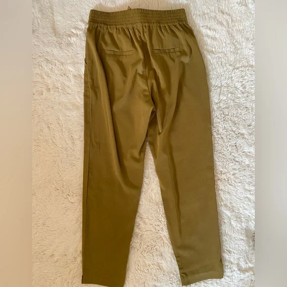 Dynamite Olive Green High-Waisted trousers with Belt – XS - Picture 5 of 6